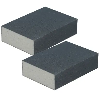 Brusné čtyřstranné houby Milwuakee G60, zrnitost 60, 2 kusy, 4932500208